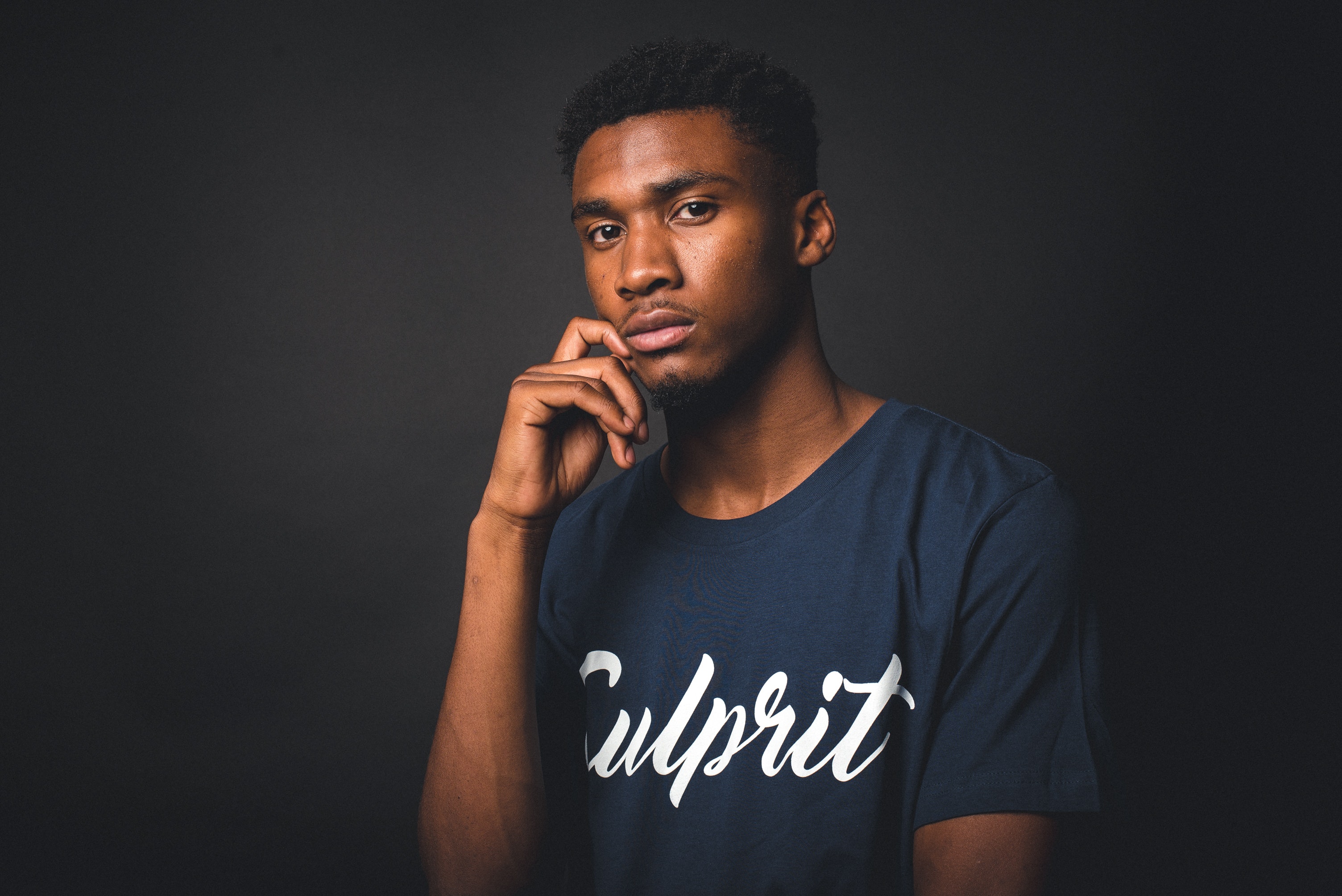 headshot of a young man