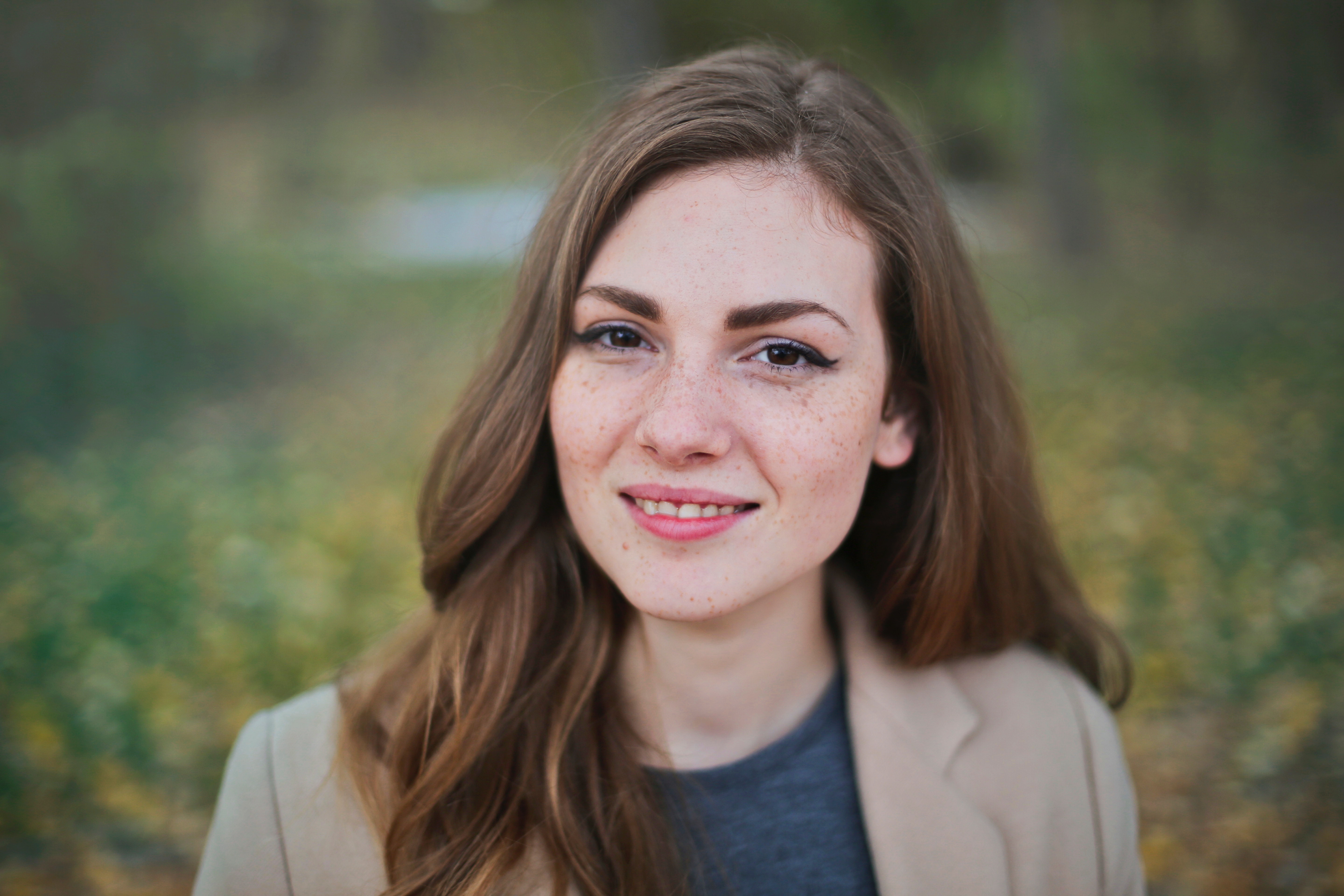 headshot of a young women