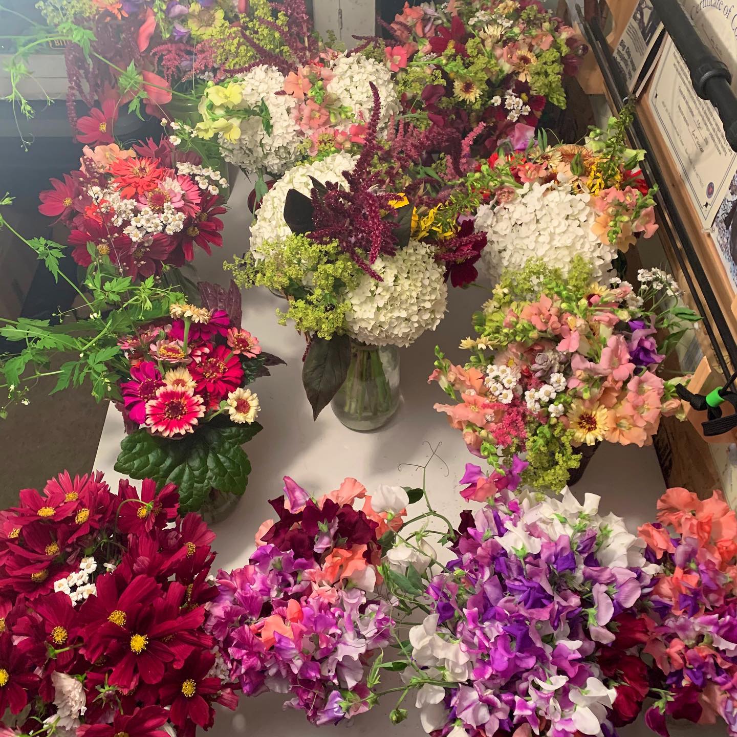 premade bouquets